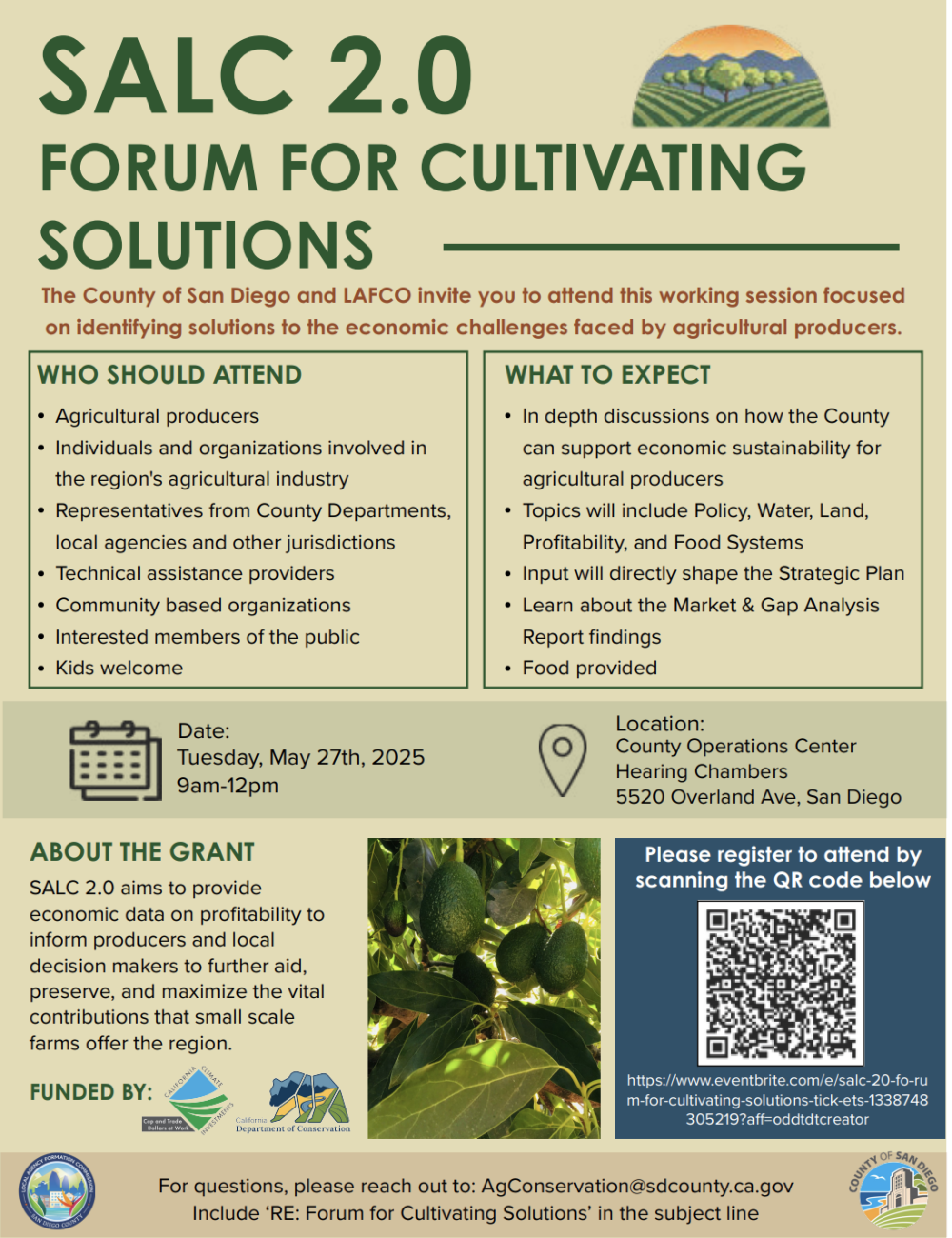 SALC 2.0 Forum for Cultivating Solutions
