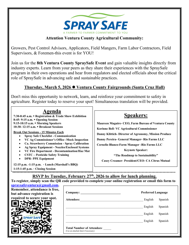 SafeSprayMarchTraining SessionForm