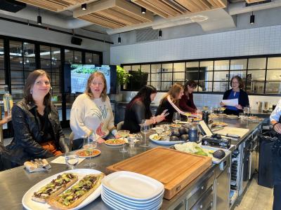 Editors from FoodService Director, Datassential, Flavor & The Menu and US Foods enjoying the Best of California dishes and learning about the benefits and value of California avocados