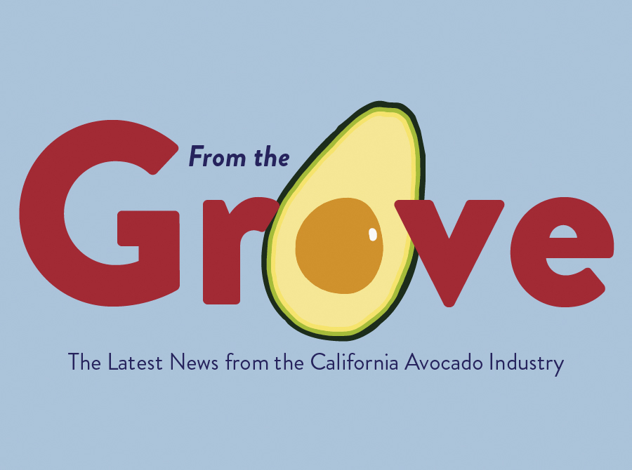 From the Grove.  The latest news from the California Avocado Industry