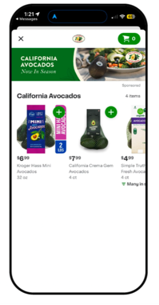CAC Instacart ad