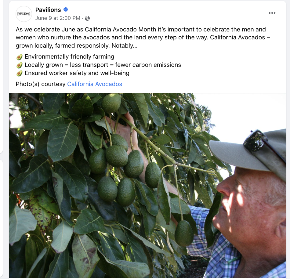 For the second year, Albertsons-Vons-Pavilions ran an informational four-week series to celebrate California Avocado Month.