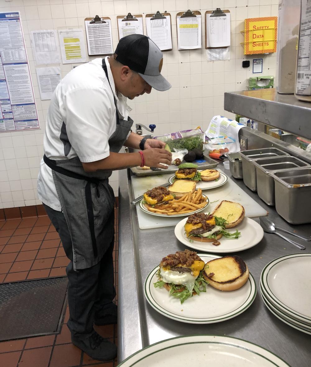 To inspire the NORMS executive team, Chef Hernandez prepared signature California avocado dishes in a working NORMS kitchen. 