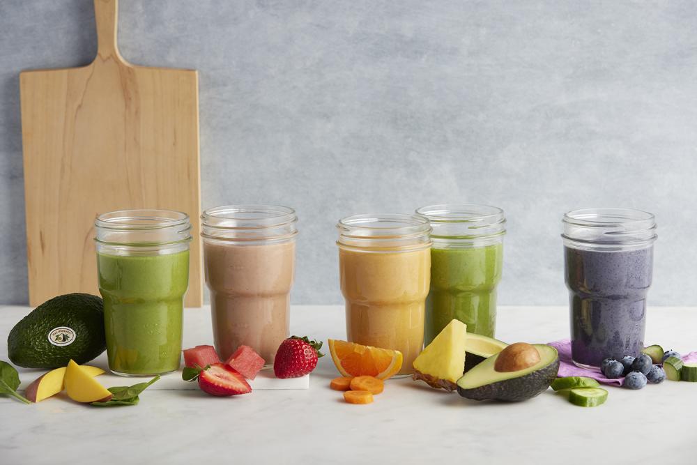 Manuel Villacorta developed five California avocado smoothies to demonstrate how the fruit can be integrated easily into a weight management strategy.