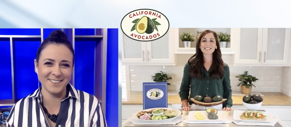 Liz Shaw shared family-friendly “Simple Summer Meals Using California Avocados and Kitchen Staples” on ABC 10 San Diego Connect.