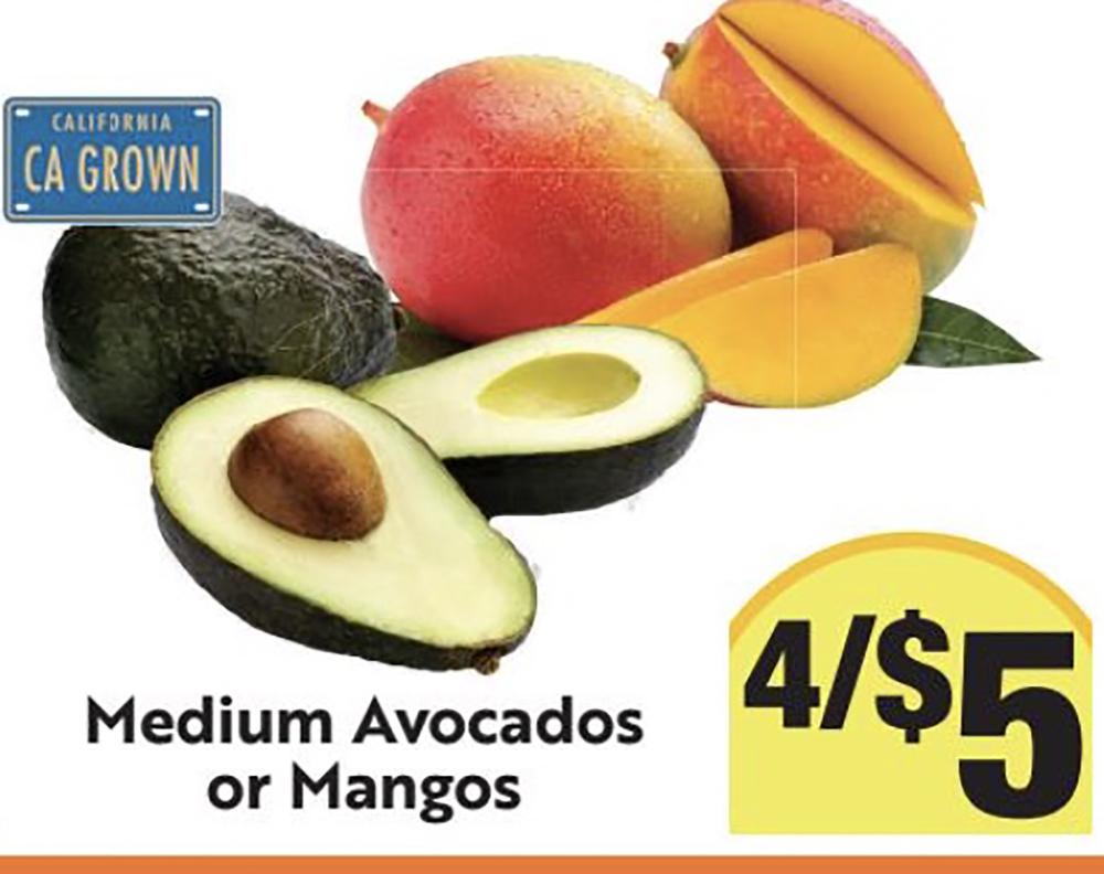 CA GROWN Save Mart ads showcased a variety of locally grown produce throughout California Avocado Month.