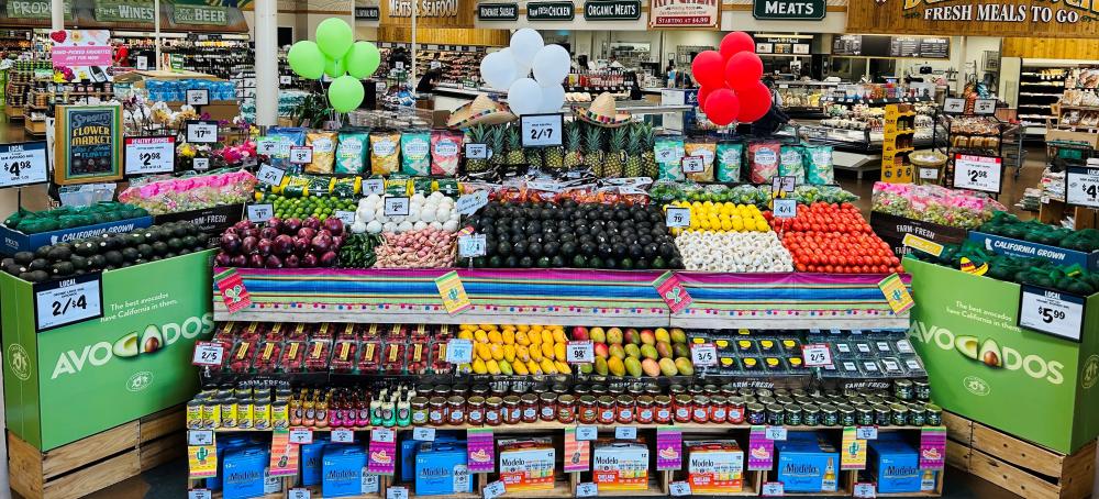 Displays celebrating Cinco de Mayo — a holiday associated with avocados and guacamole — help build awareness of the California fruit at the start of the season.