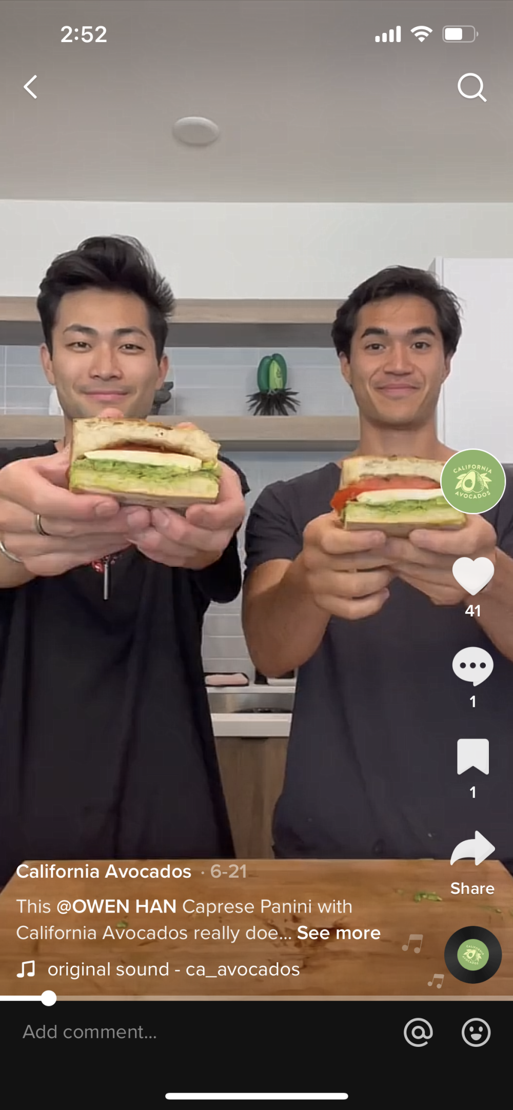 CAC partnered with TikTok influencers Owen Han and H. Woo Lee on a social video series called “The Farmers Market Showdown.”