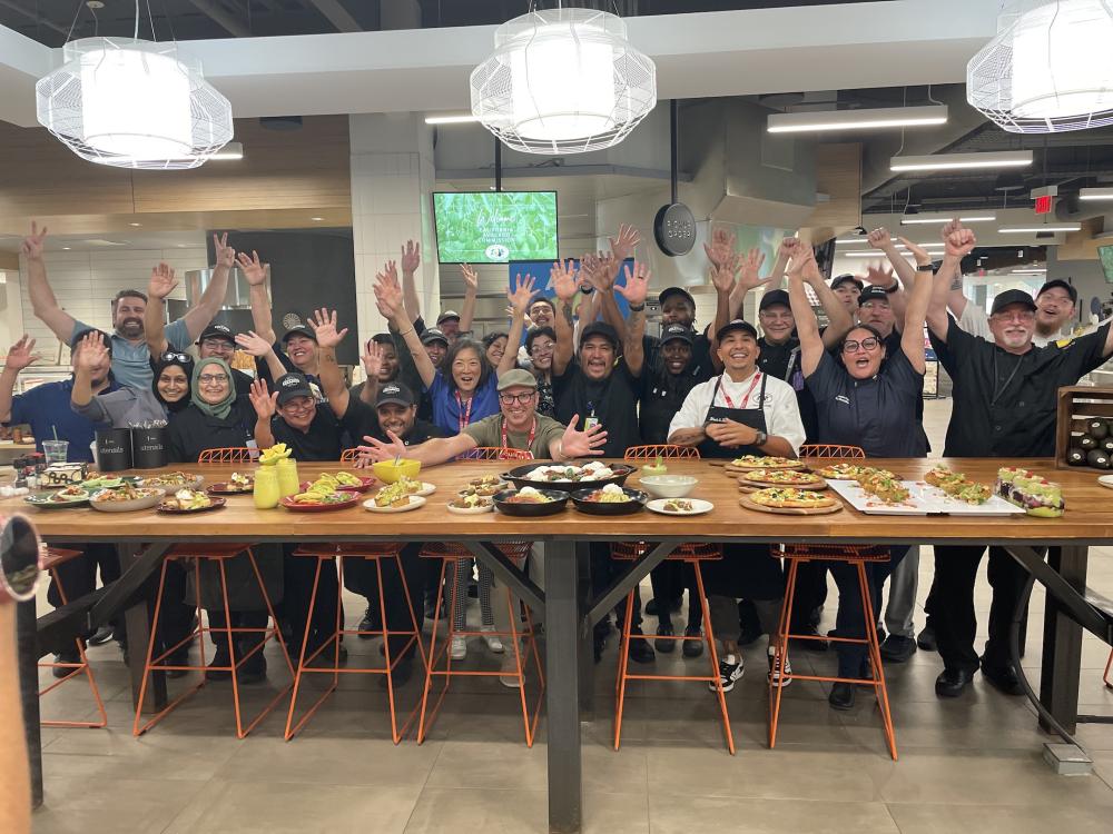 Following the educational session, the LifeWorks team in Plano, Texas engaged in a friendly competition by creating inspired California avocado dishes.