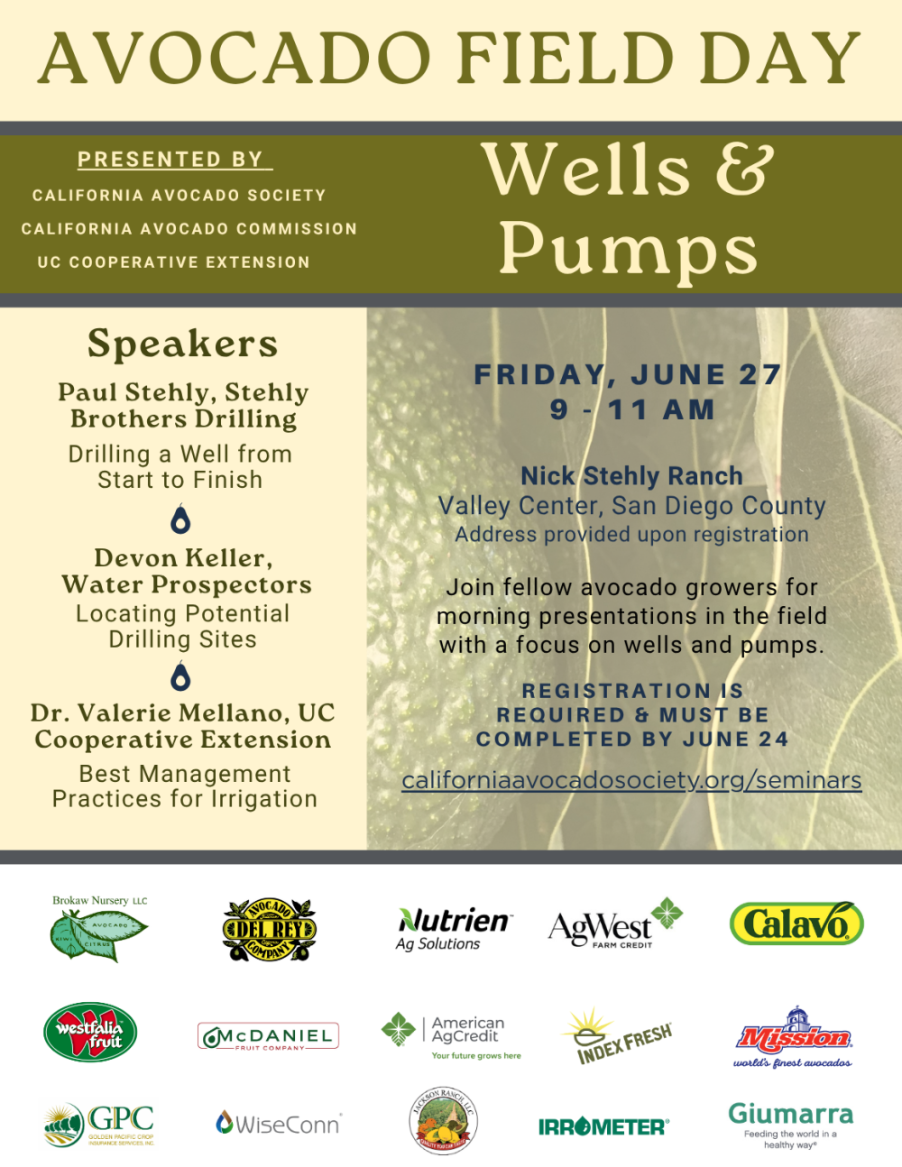 CAS Field Day Wells and Pumps
