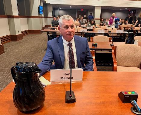 Ken Melban at the hearing