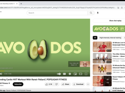 Pre-roll video ads were launched on the popular YouTube social platform, helping to raise awareness for California avocados and give consumers notice that California avocado season is starting.