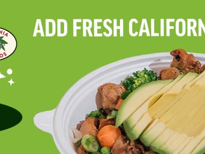 Flame Broiler celebrated the California avocado season on its website and mobile banners.