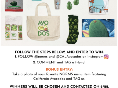 Norms celebrated California avocado season with a cross-merchandising incentive in a custom email blast to more than 131,000 subscribers.