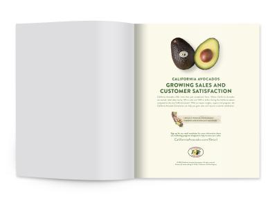 The Commission’s trade advertising campaign includes several full-page ads in key produce publications.