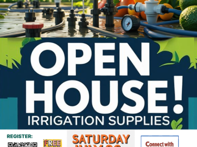 Open House - Irrigation Supplies 