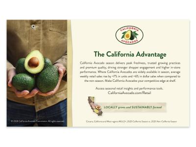 The Commission’s trade advertising campaign includes half-page ads in key produce publications.